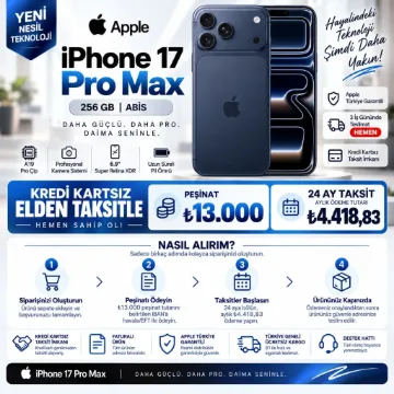 Apple iPhone 17 Pro Max 256 GB Abis